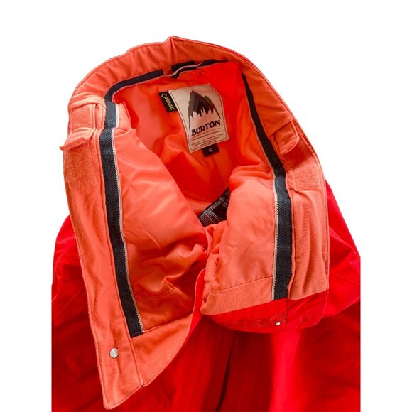NWOT Burton GORE-TEX Vinh Long Snowboard/Ski Pants Men's S Orange Retro 34x33 - Picture 7 of 12